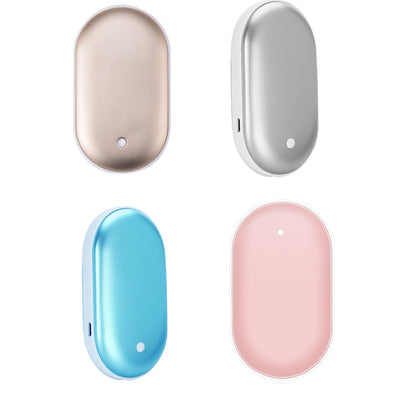 2 in 1 Mini Rechargeable Hand Warmers and Pocket Power Bank